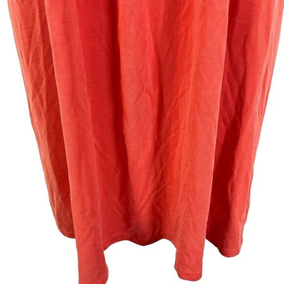 Red by BKE The Buckle Womens Tie Front Casual Modal Knit Sleeveless Dress sz XL - Picture 5 of 16